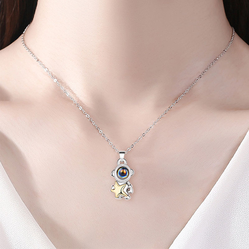 Astronaut Projection Necklace - image 2