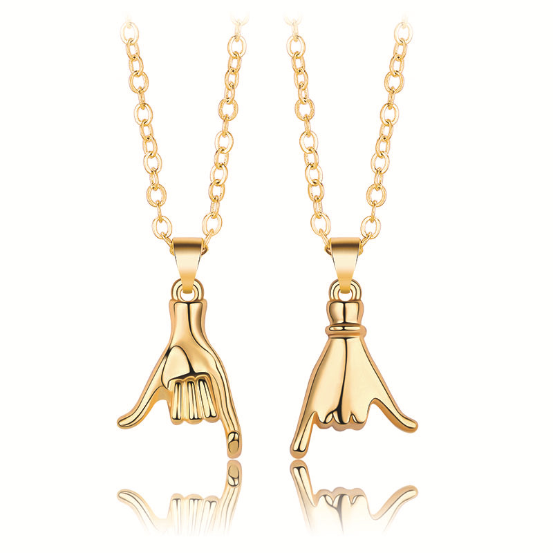 Pinky Promise Couple Necklace - image 5