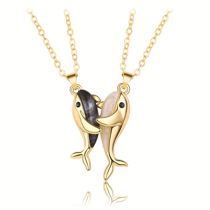 Whale Love Couple Necklace - image 5
