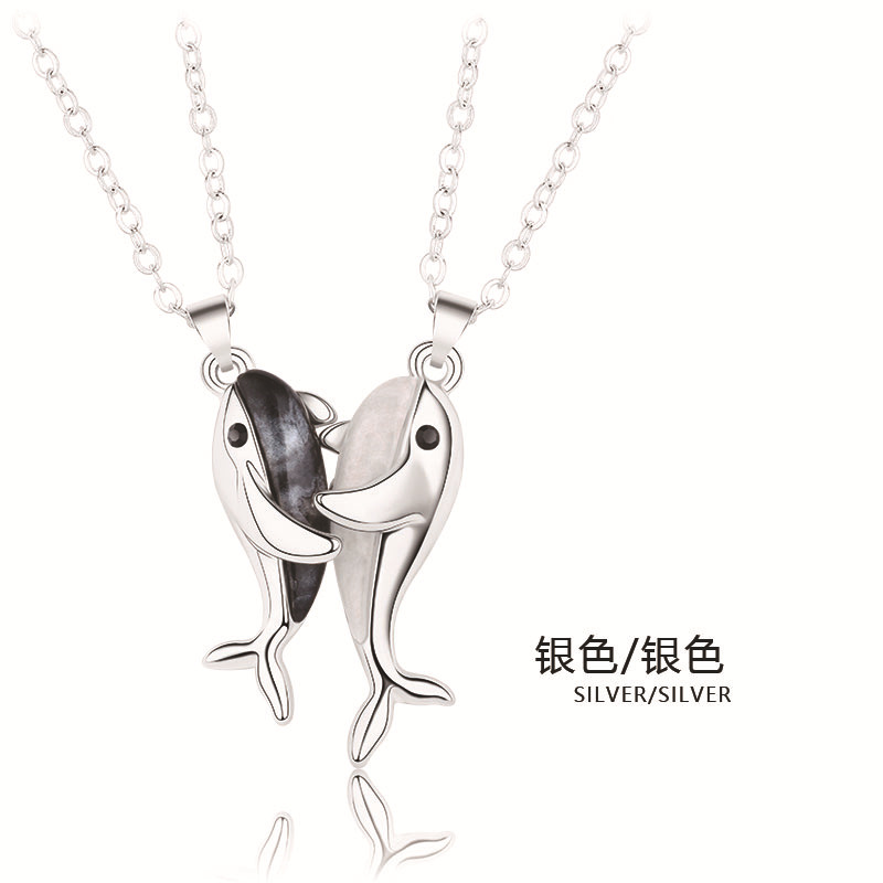 Whale Love Couple Necklace - image 6