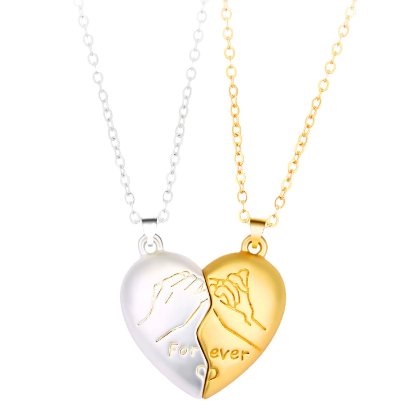 Magnet Couple Necklace Pair - image 5