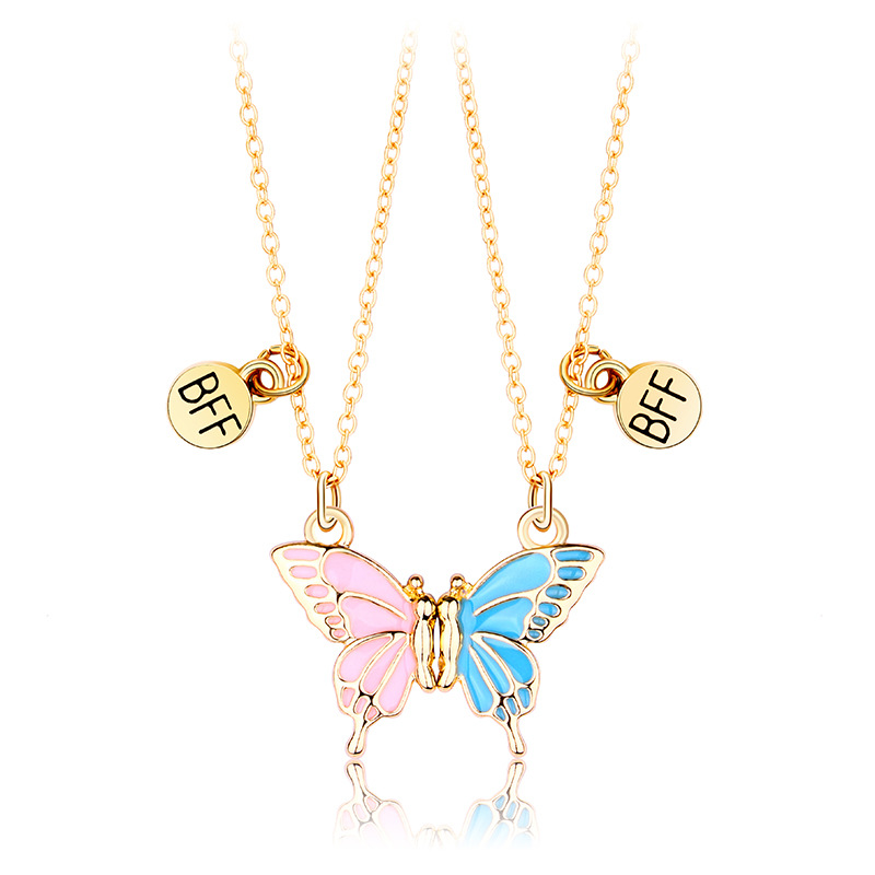 Butterfly Magnet BFF Necklace - image 6