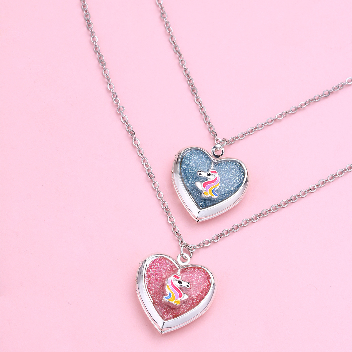 Unicorn Photo Locket Necklace - image 4