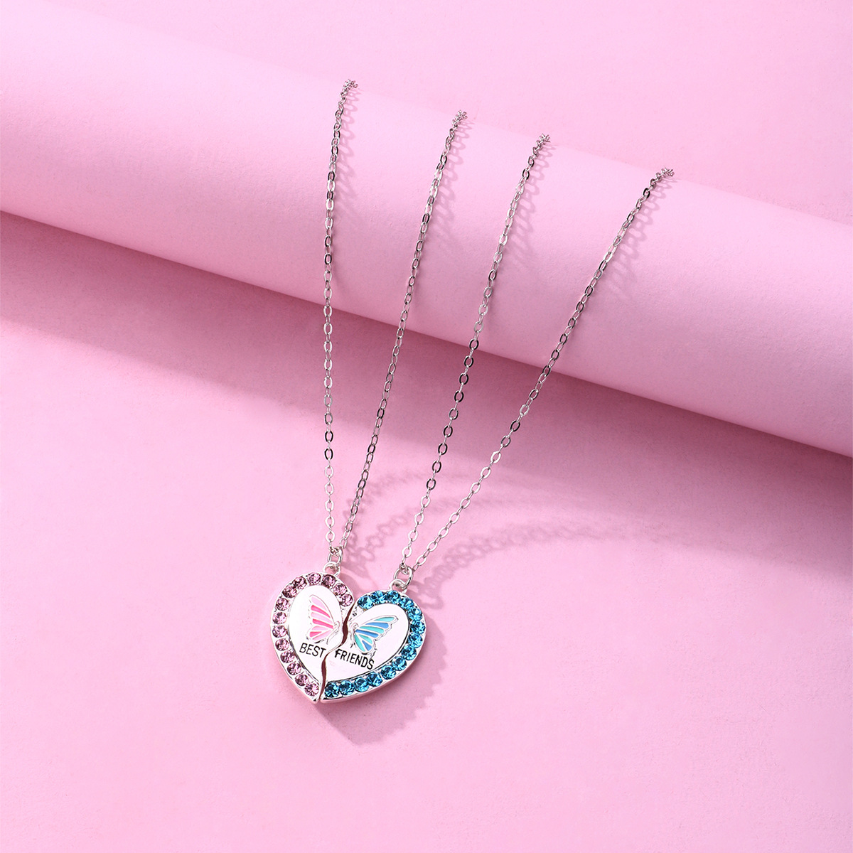Butterfly Heart Magnet Necklace - image 4