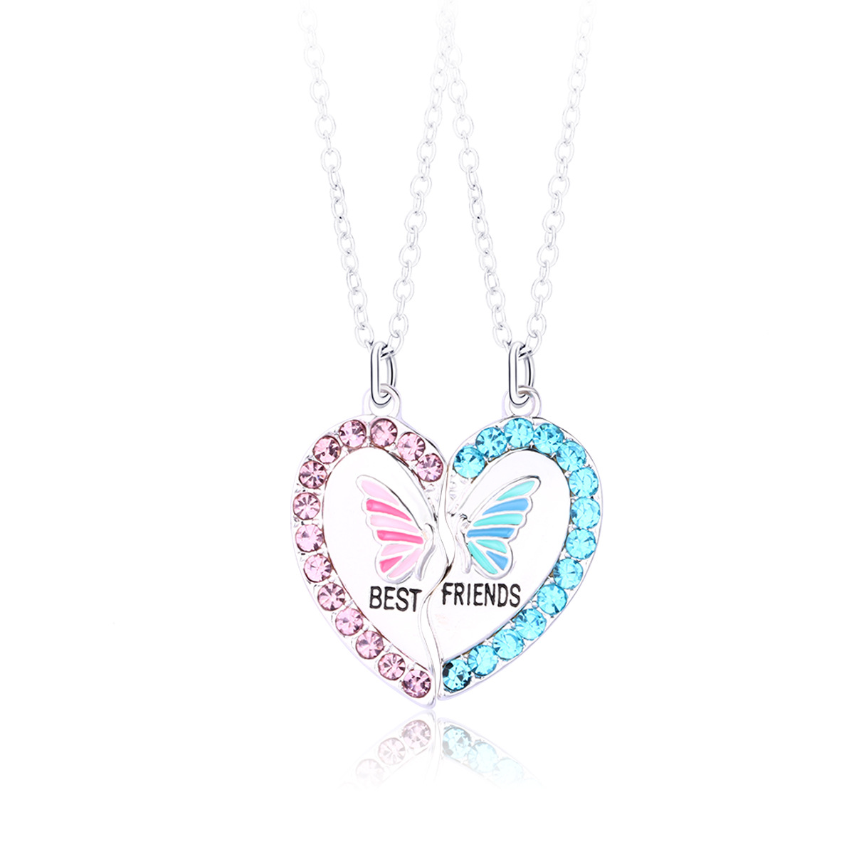 Butterfly Heart Magnet Necklace - image 6