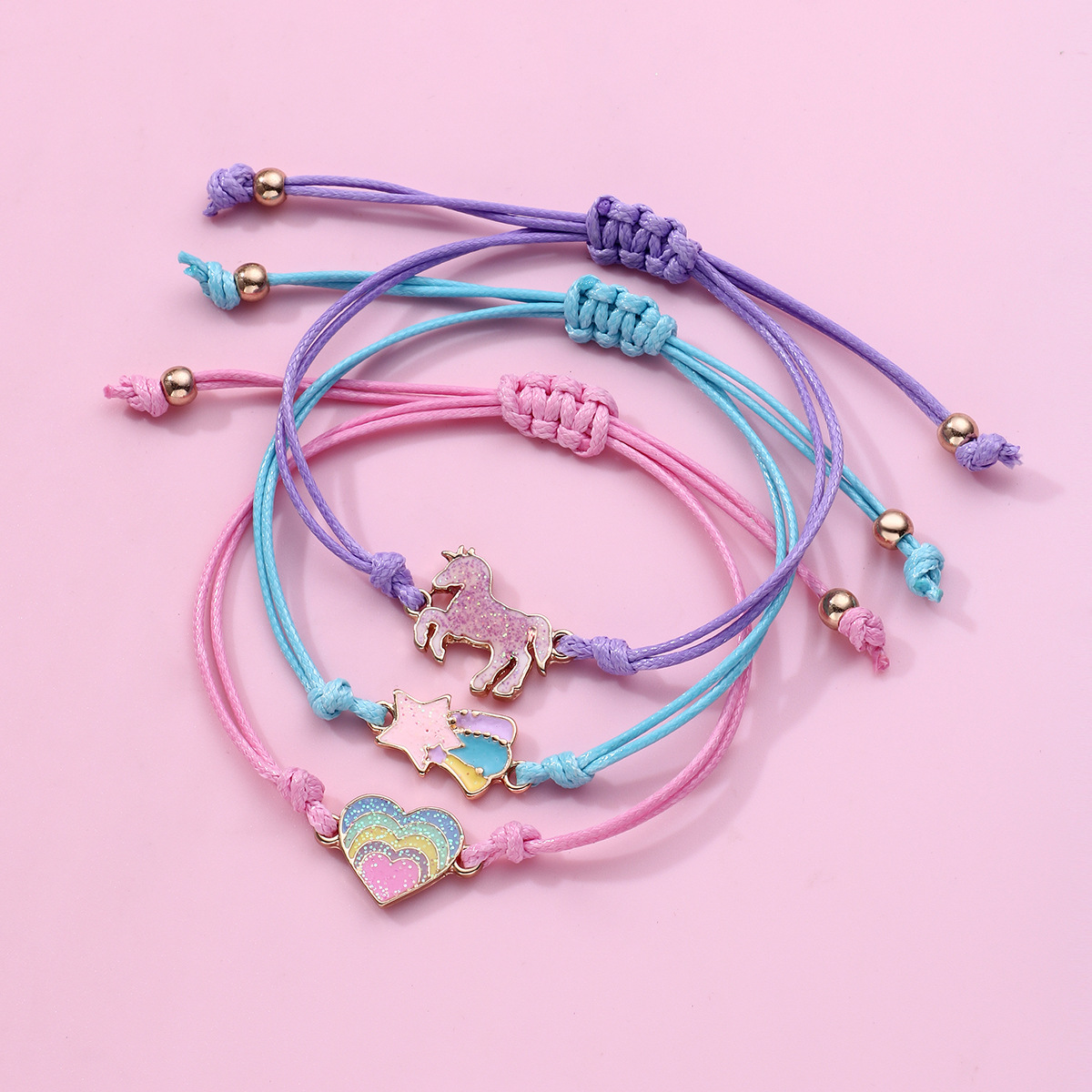 Unicorn Rainbow Bracelet Set - image 2