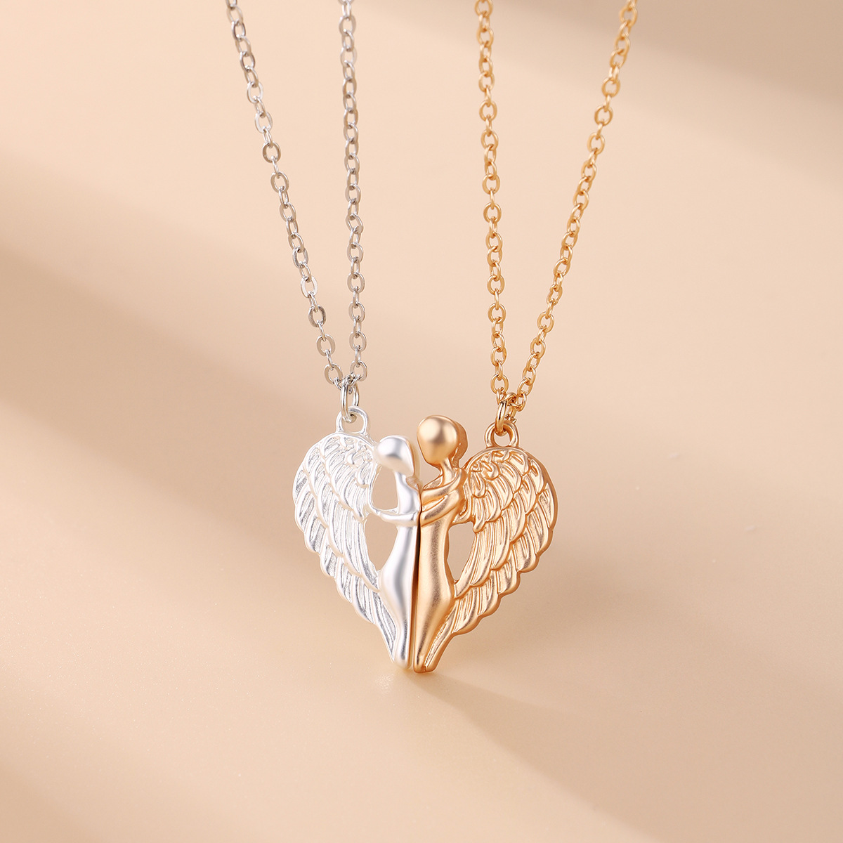 Angel Wings Couple Necklace - image 4