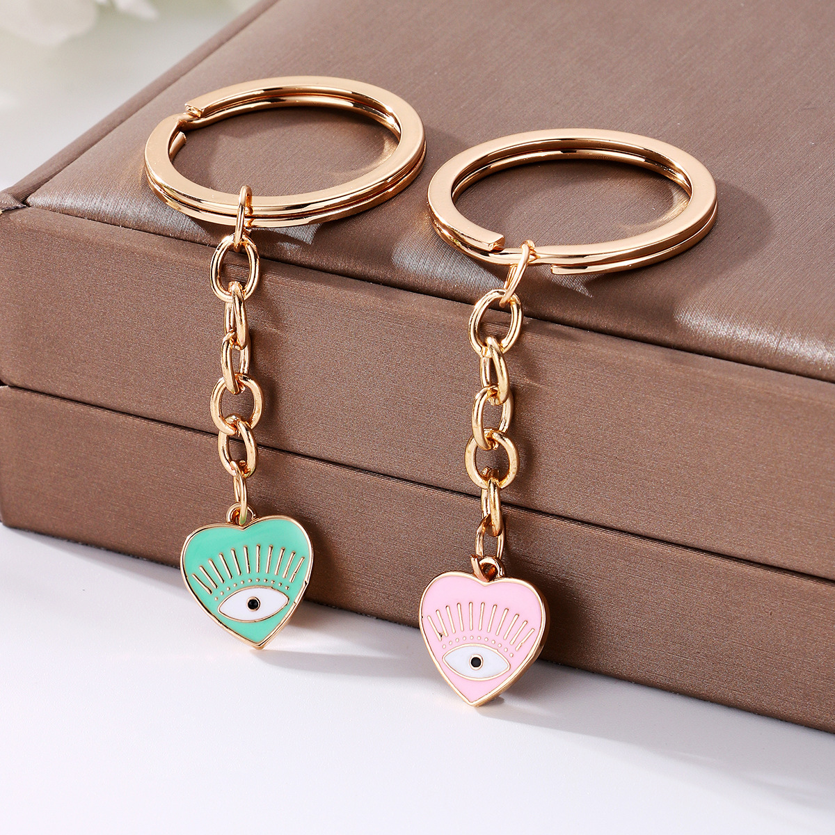 Heart Magnet Keychain Couple - image 4