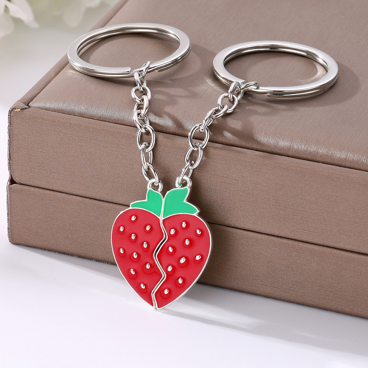 Heart Magnet Keychain Couple - image 7