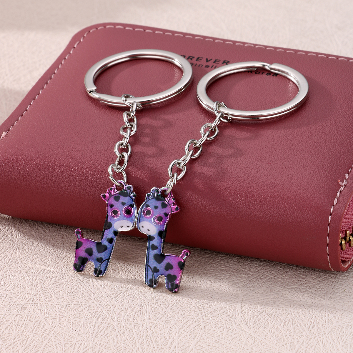 Rabbit Metal Keychain Set - image 6