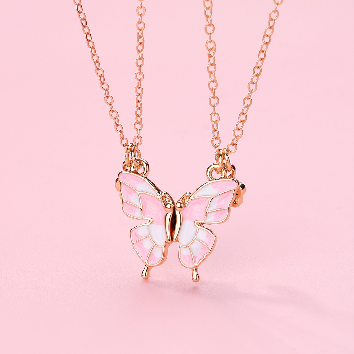 Butterfly Magnet Kids Necklace - image 8