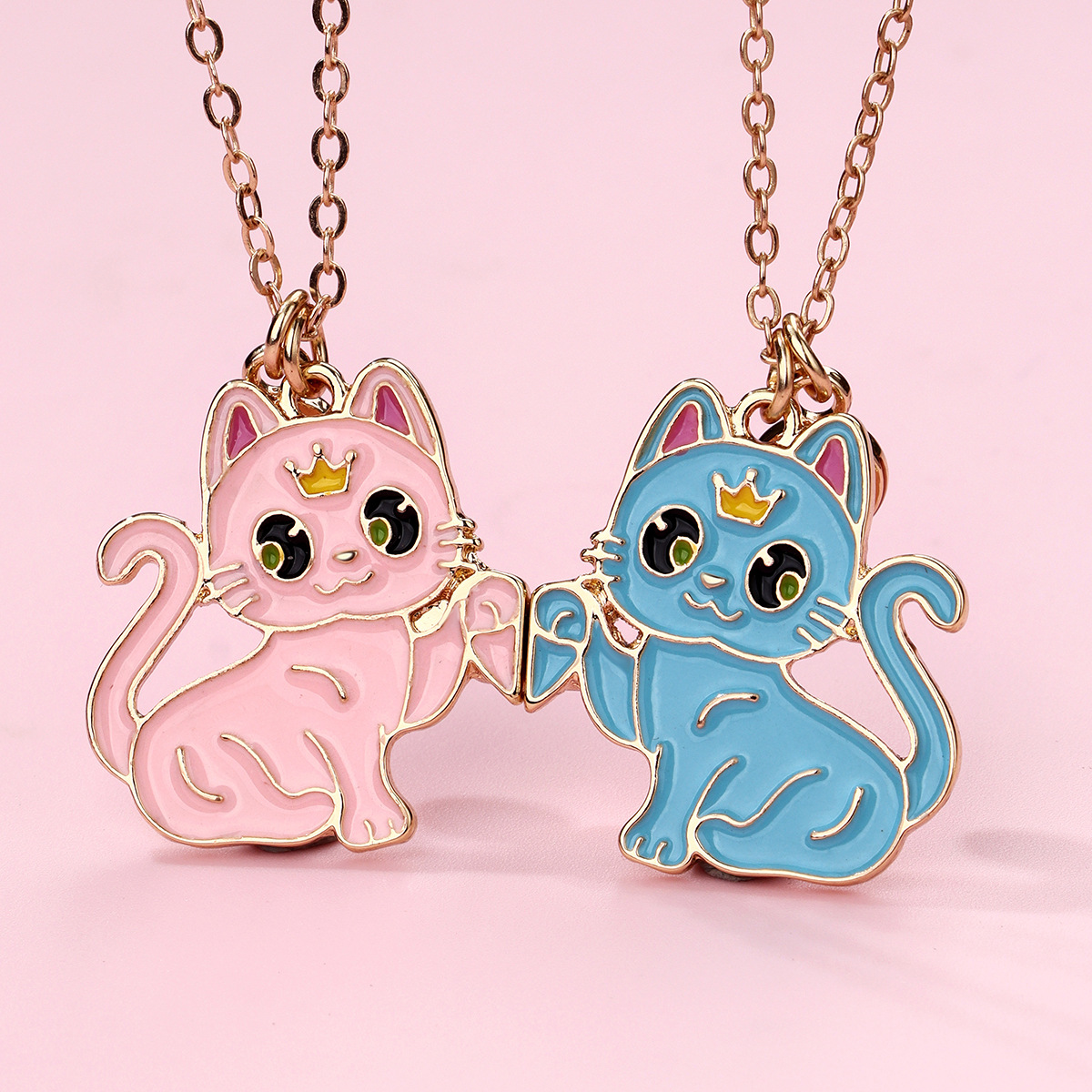 Princess Heart Magnet Necklace - image 2