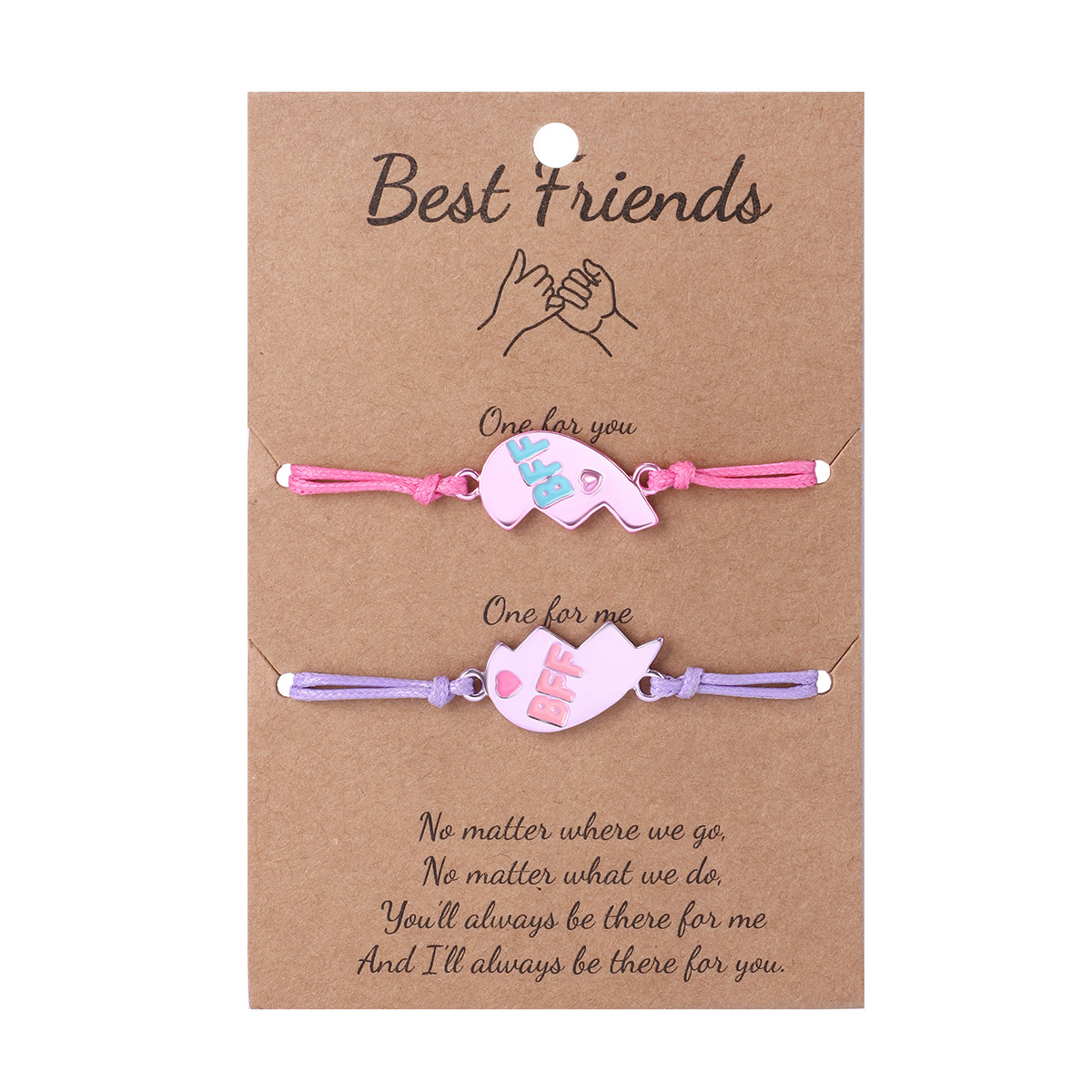 Heart BFF Woven Bracelet - image 5