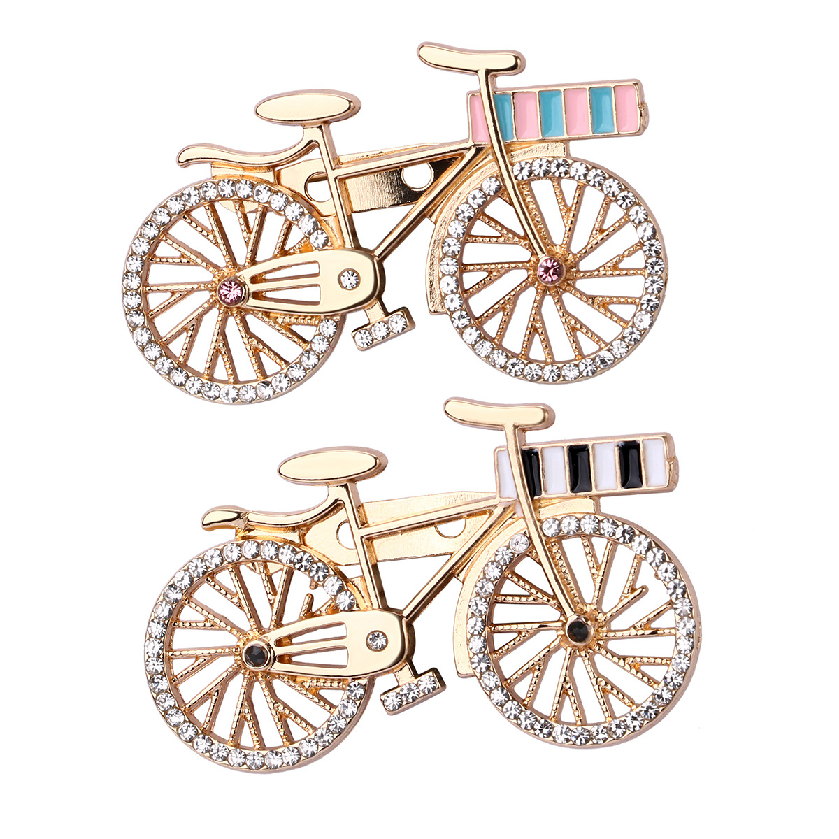 Vintage Bicycle Brooch Pin - image 5