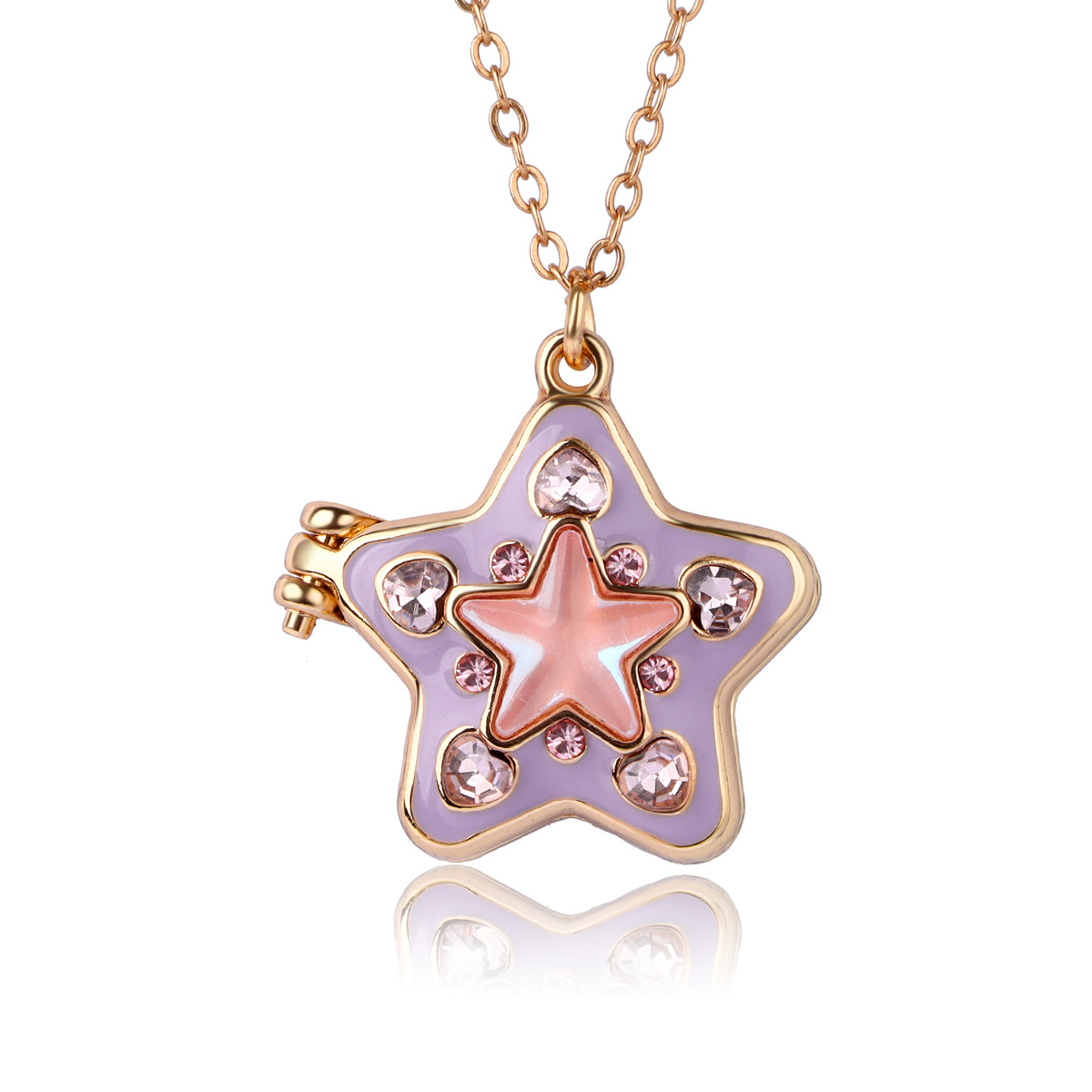 Star Rhinestone Necklace - image 5