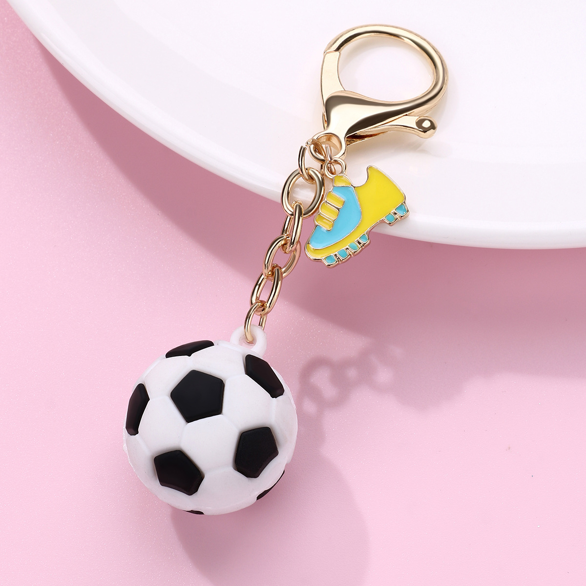 PVC Sports Ball Keychain - image 4