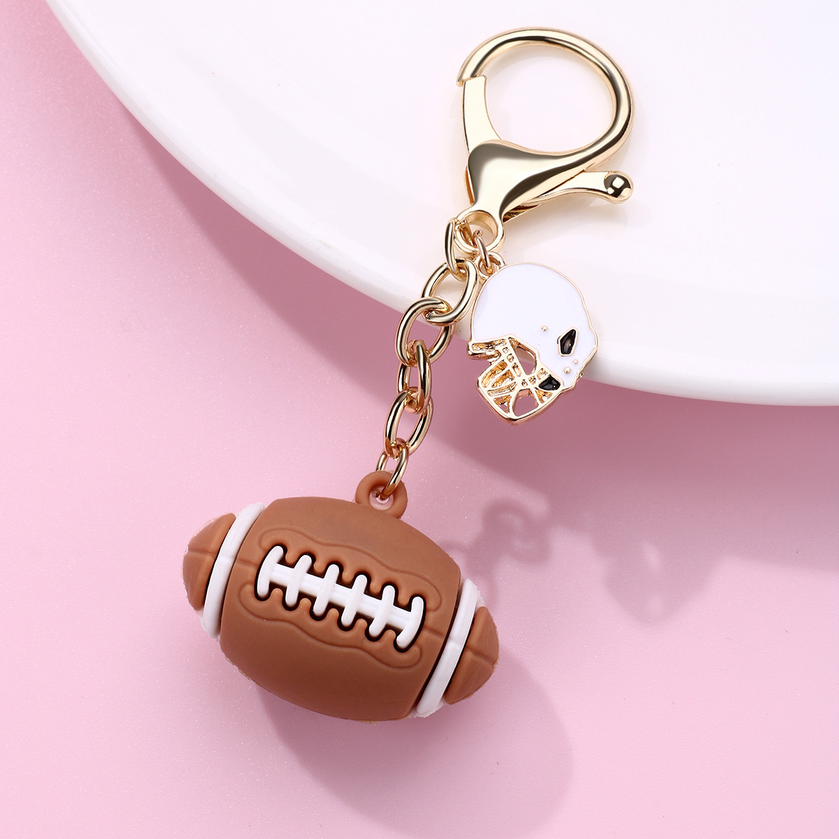 PVC Sports Ball Keychain - image 8