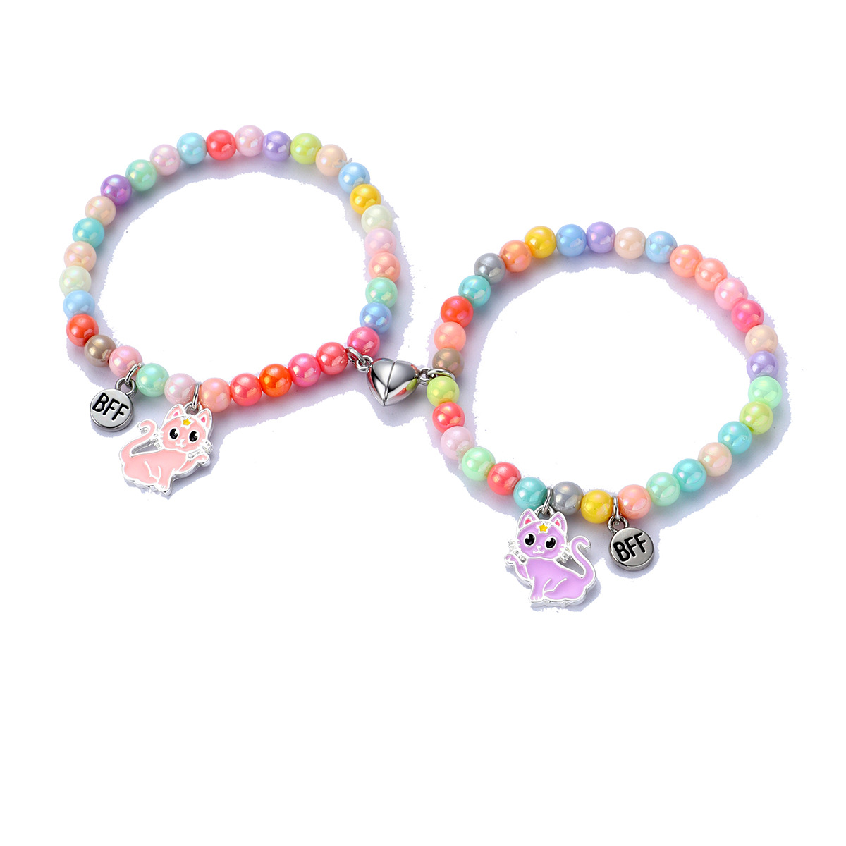 Cat Bead Magnet Bracelet - image 5