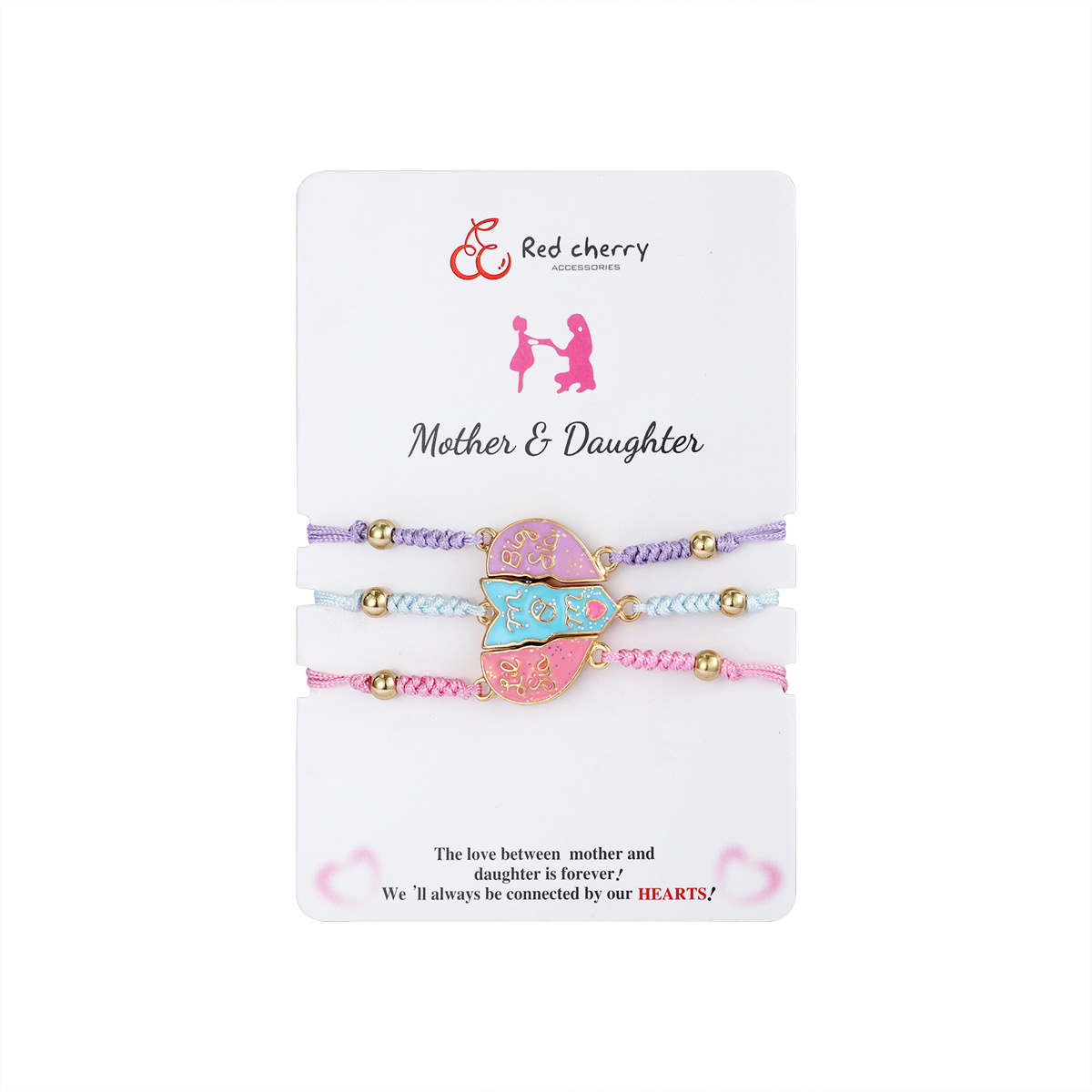 Heart Magnet Woven Bracelet - image 5