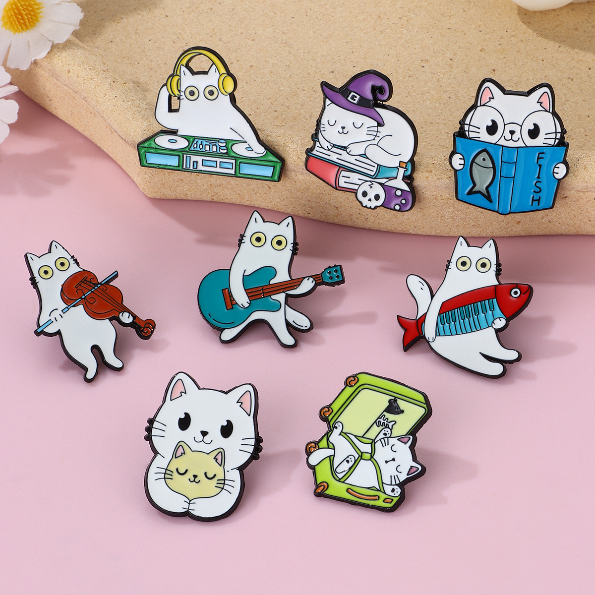 Cartoon Animal Brooch Pin - image 1