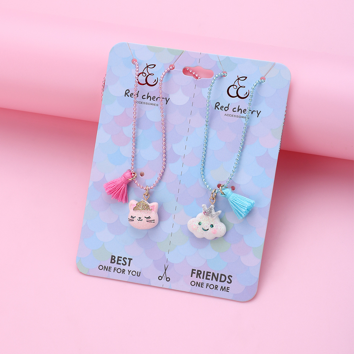 Cat Cloud Tassel Necklace