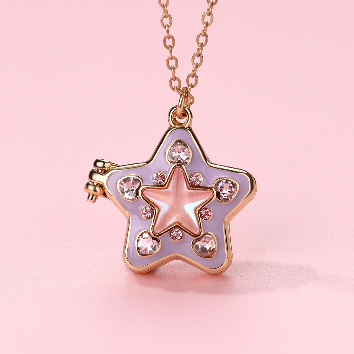 Star Rhinestone Necklace
